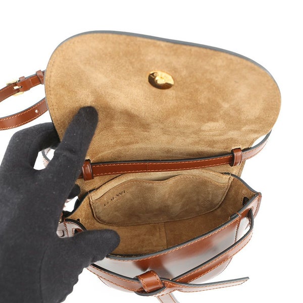 ロエべ ショルダーバッグ ハートモチーフ ゲート デュアル ミニ レザー LOEWE