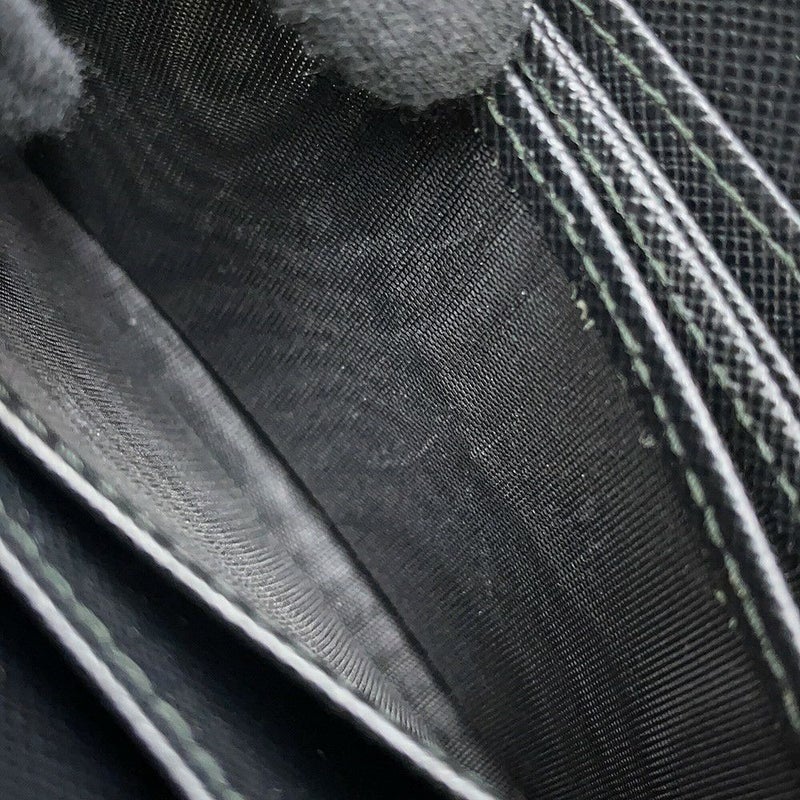 プラダ コインケース サフィアーノ ロゴ レザー 2M1358 PRADA 黒