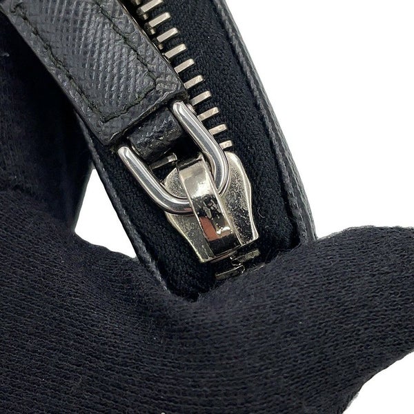 プラダ コインケース サフィアーノ ロゴ レザー 2M1358 PRADA 黒