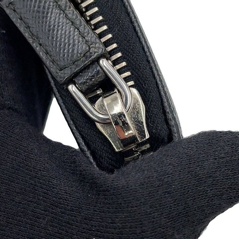 プラダ コインケース サフィアーノ ロゴ レザー 2M1358 PRADA 黒