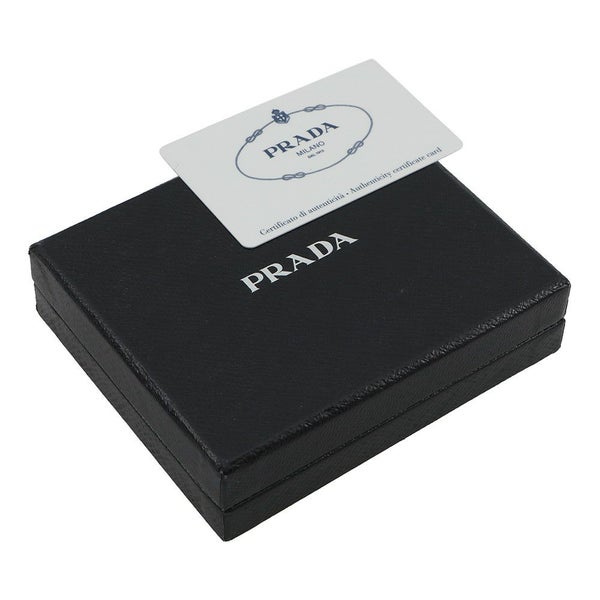 プラダ コインケース サフィアーノ ロゴ レザー 2M1358 PRADA 黒