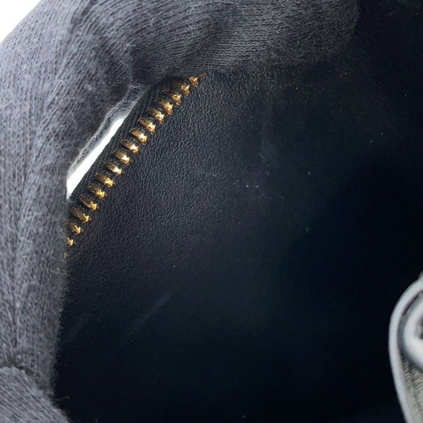 ボッテガヴェネタ 二つ折り財布 マキシイントレチャート カセット ラウンドジップ ラムスキン 749461 黒