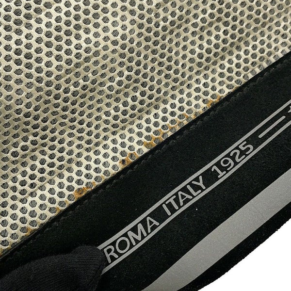 フェンディ リュック ロゴ バックパック ナイロン/メッシュ 7VA466 FENDI 黒 白