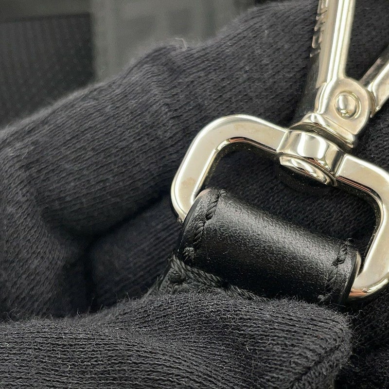 フェンディ リュック ロゴ バックパック ナイロン/メッシュ 7VA466 FENDI 黒 白