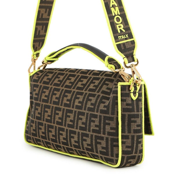 フェンディ ハンドバッグ ズッカ マンマバケット ラージ 8BR771 FENDI バッグ 2wayショルダーバッグ