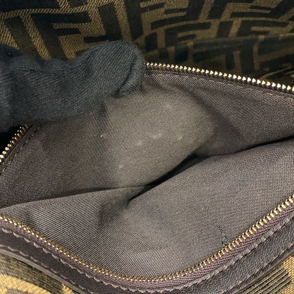 フェンディ ハンドバッグ ズッカ マンマバケット ラージ 8BR771 FENDI バッグ 2wayショルダーバッグ