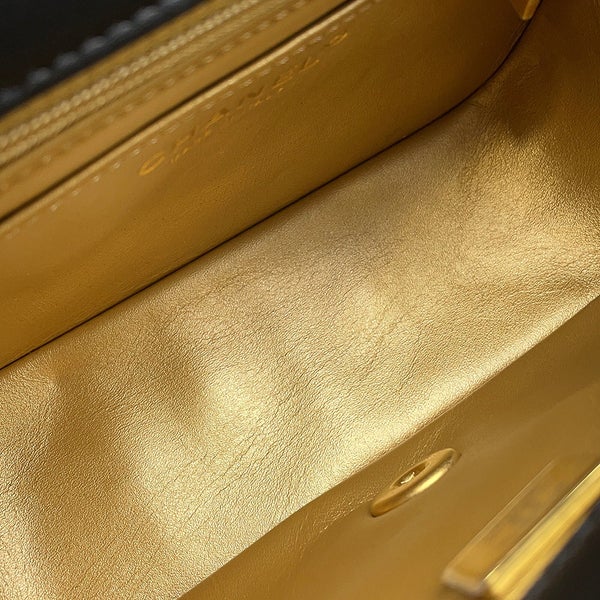 シャネル チェーンショルダーバッグ ミニ マトラッセ ココマーク ココボール ラムスキン AS1786 CHANEL 黒