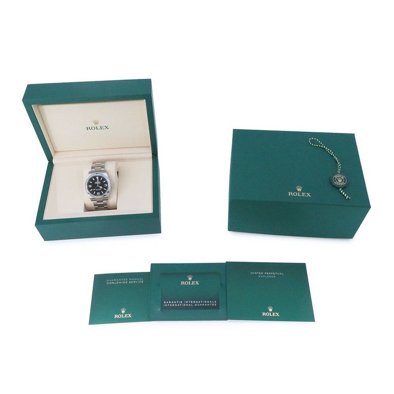 ロレックス エクスプローラー1 40 224270 ランダムシリアル ルーレット 黒文字盤