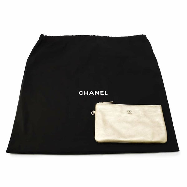 シャネル ハンドバッグ シャネル22 スモール マトラッセ ココマーク メタリックカーフレザー AS3261 ショルダーバッグ