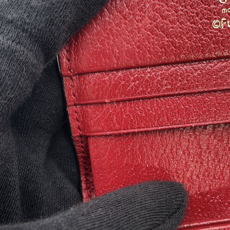 グッチ 財布 GGスプリーム ミニウォレット カードケース 647788 GUCCI コンパクトウォレット ドラえもん コラボ