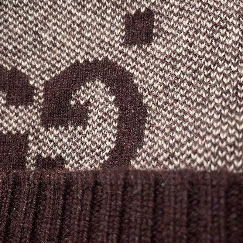 グッチ ニット帽 GGロゴ 676827 カシミヤ サイズＭ GUCCI 帽子