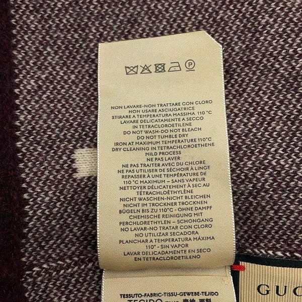 グッチ ニット帽 GGロゴ 676827 カシミヤ サイズＭ GUCCI 帽子