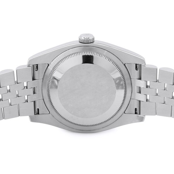 ロレックス デイトジャスト36 G番 SS/K18 116234 ROLEX 腕時計 ブラックコンセントリック文字盤