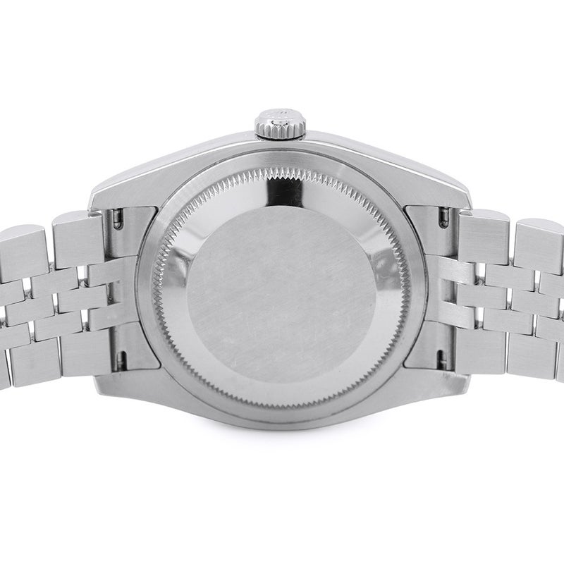 ロレックス デイトジャスト36 G番 SS/K18 116234 ROLEX 腕時計 ブラックコンセントリック文字盤