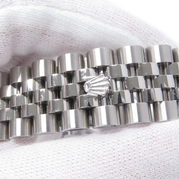 ロレックス デイトジャスト36 G番 SS/K18 116234 ROLEX 腕時計 ブラックコンセントリック文字盤