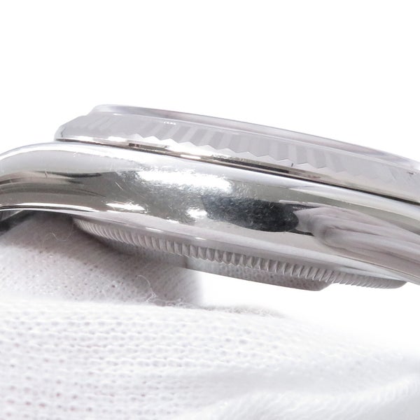 ロレックス デイトジャスト36 G番 SS/K18 116234 ROLEX 腕時計 ブラックコンセントリック文字盤