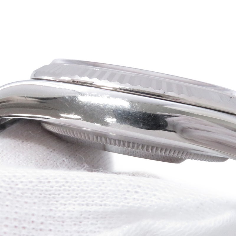 ロレックス デイトジャスト36 G番 SS/K18 116234 ROLEX 腕時計 ブラックコンセントリック文字盤