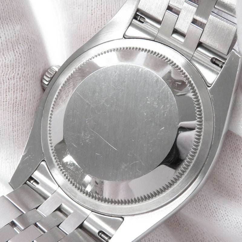 ロレックス デイトジャスト36 G番 SS/K18 116234 ROLEX 腕時計 ブラックコンセントリック文字盤