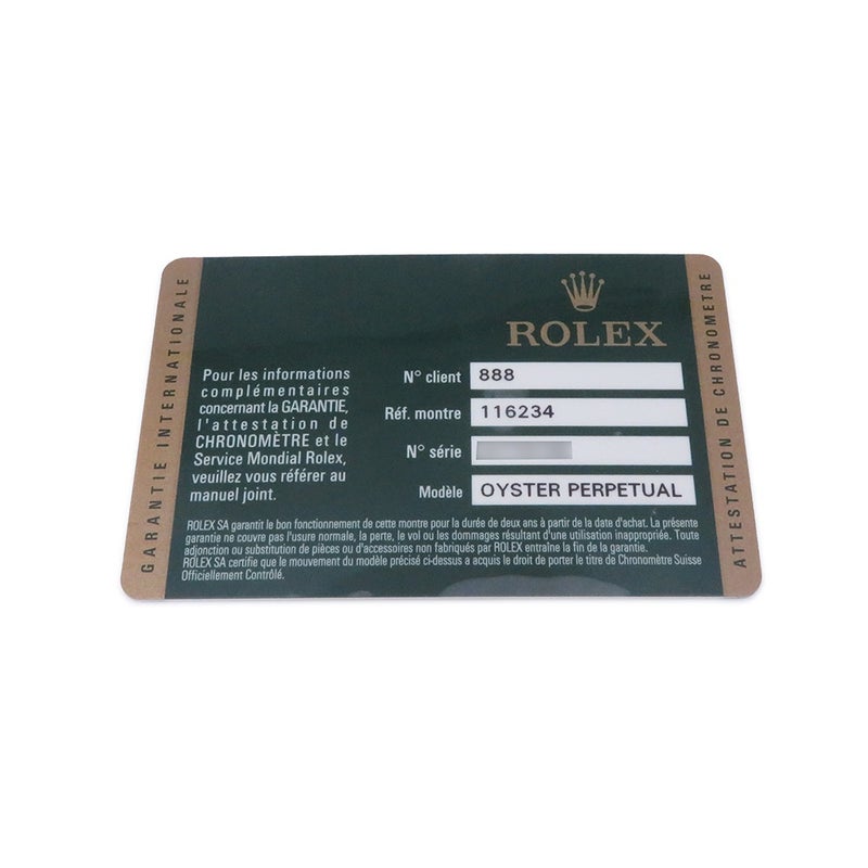 ロレックス デイトジャスト36 G番 SS/K18 116234 ROLEX 腕時計 ブラックコンセントリック文字盤