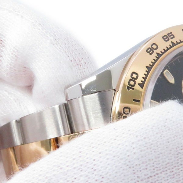 ロレックス デイトナ コンビ SS/K18YG 116503 ROLEX 腕時計 黒文字盤