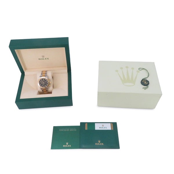 ロレックス デイトナ コンビ SS/K18YG 116503 ROLEX 腕時計 黒文字盤