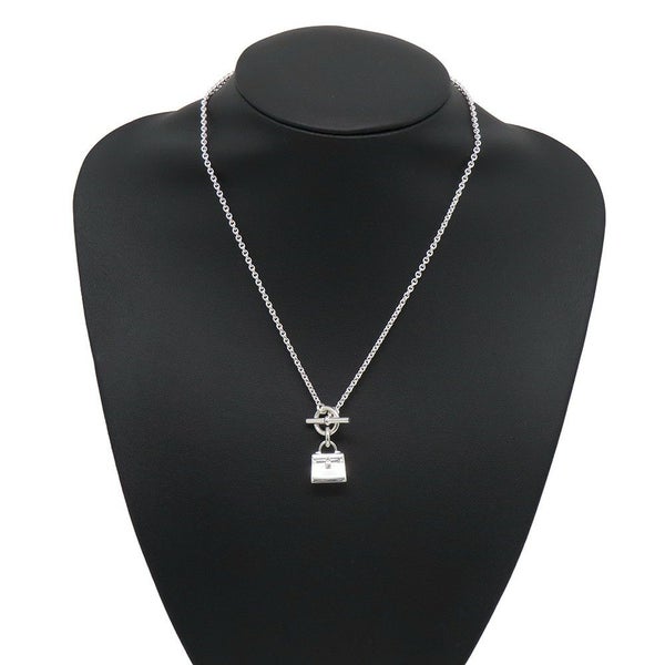 エルメス ネックレス アミュレット バーキン SV925シルバー HERMES ジュエリー ペンダント