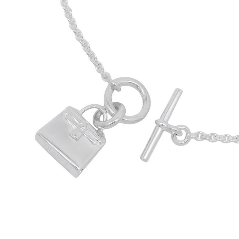 エルメス ネックレス アミュレット バーキン SV925シルバー HERMES ジュエリー ペンダント