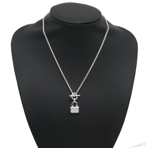 エルメス ネックレス アミュレット コンスタンス ペンダント ネックレス SV925シルバー HERMES ジュエリー