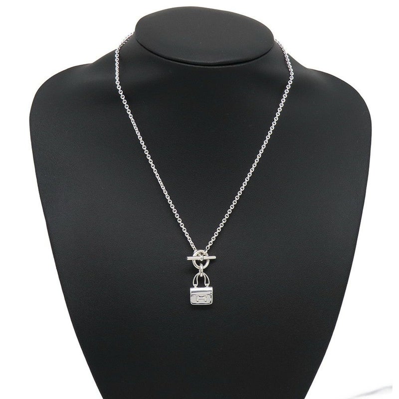 エルメス ネックレス アミュレット コンスタンス ペンダント ネックレス SV925シルバー HERMES ジュエリー