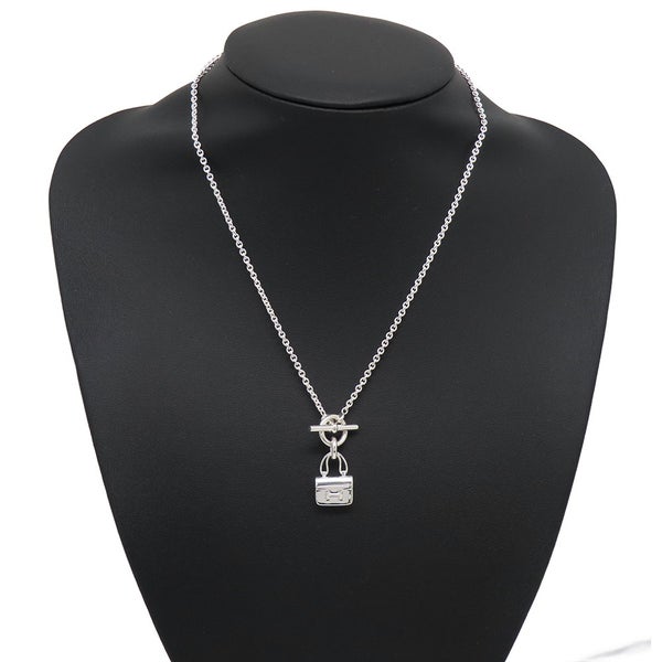 エルメス ネックレス アミュレット コンスタンス ペンダント ネックレス SV925シルバー HERMES ジュエリー