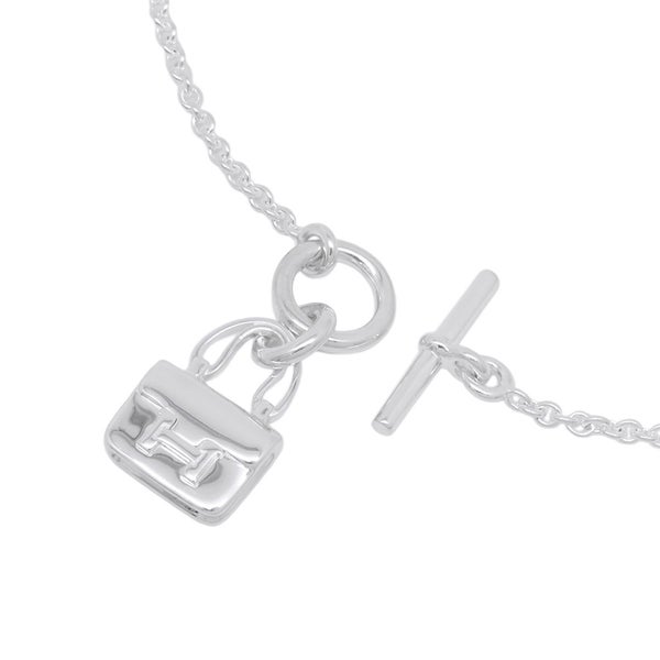 エルメス ネックレス アミュレット コンスタンス ペンダント ネックレス SV925シルバー HERMES ジュエリー