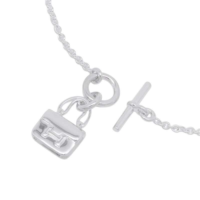 エルメス ネックレス アミュレット コンスタンス ペンダント ネックレス SV925シルバー HERMES ジュエリー