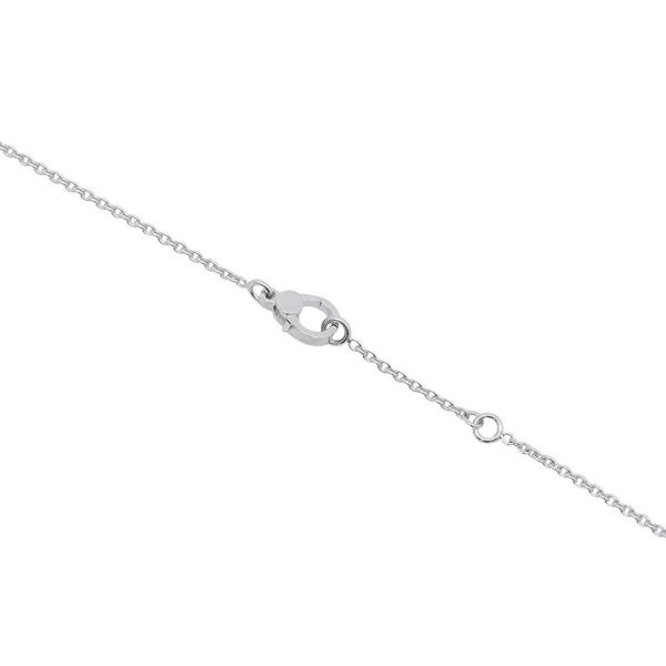 エルメス ネックレス フィネス ペンダント ダイヤモンド 17P 計0.46ct K18WGホワイトゴールド HERMES