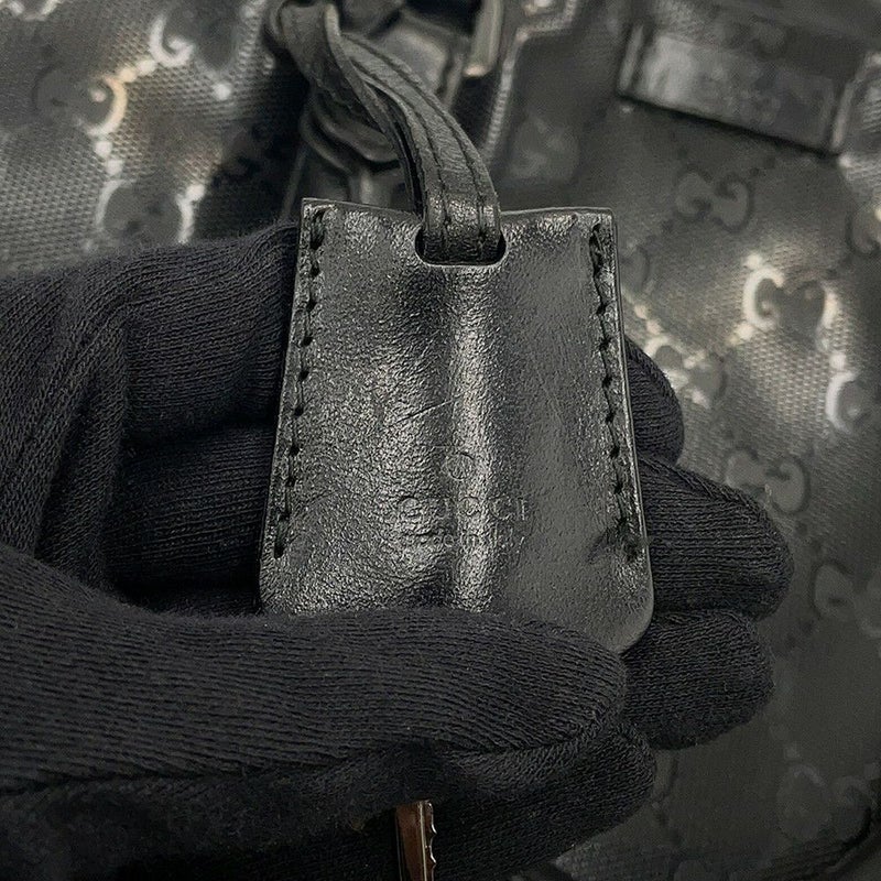グッチ ビジネスバッグ GGインプリメ ブリーフケース レザー 201480 GUCCI ハンドバッグ 黒