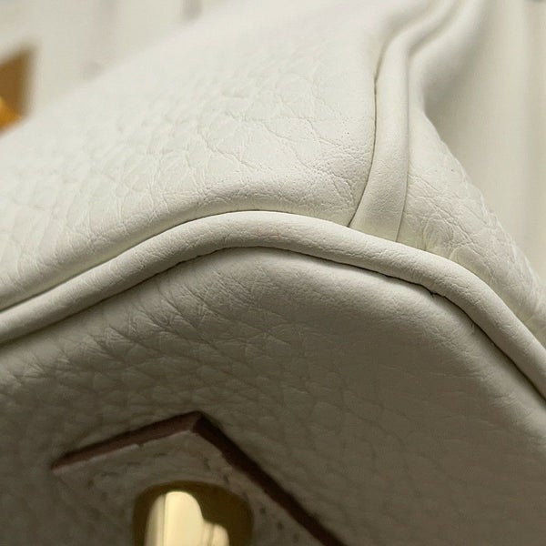 エルメス バーキン30 マッシュルーム/ゴールド金具 トゴ B刻印 HERMES Birkin ハンドバッグ