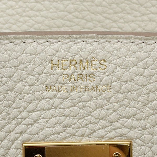エルメス バーキン30 マッシュルーム/ゴールド金具 トゴ B刻印 HERMES Birkin ハンドバッグ