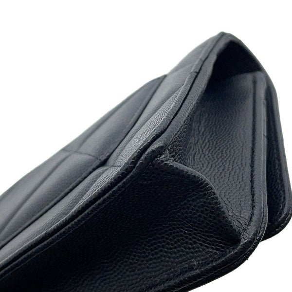 シャネル チェーンウォレット マトラッセ ココマーク AP4931 CHANEL 2025/26年秋冬 財布 黒