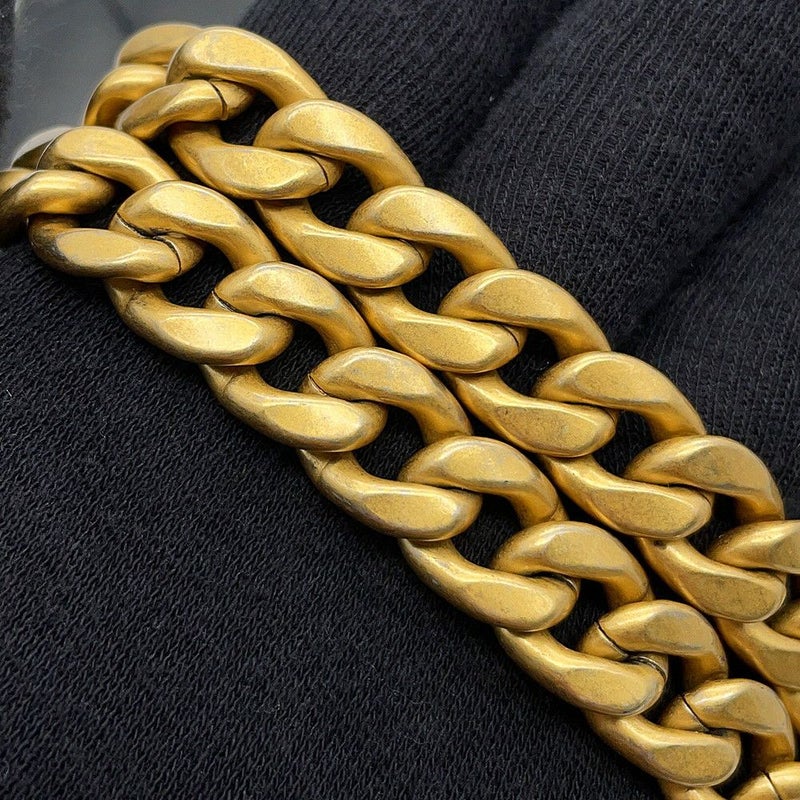 シャネル チェーンショルダーバッグ マトラッセ ココマーク ラムスキン AS3393 CHANEL 黒