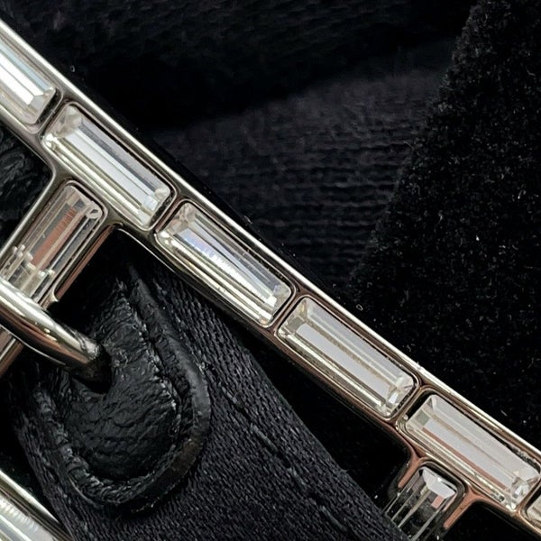 エルメス パンプス ジェーン ベロア レディースサイズ37 1/2 HERMES 靴 黒