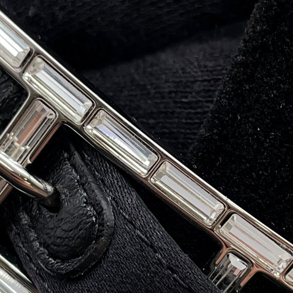 エルメス パンプス ジェーン ベロア レディースサイズ37 1/2 HERMES 靴 黒