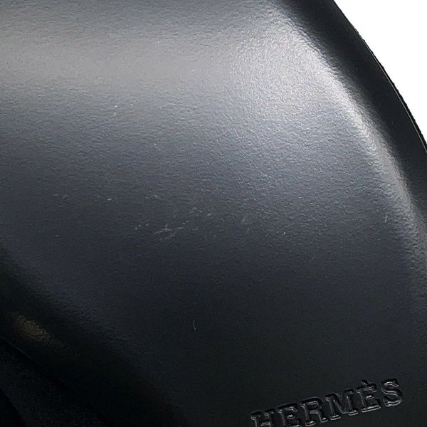 エルメス パンプス ジェーン ベロア レディースサイズ37 1/2 HERMES 靴 黒