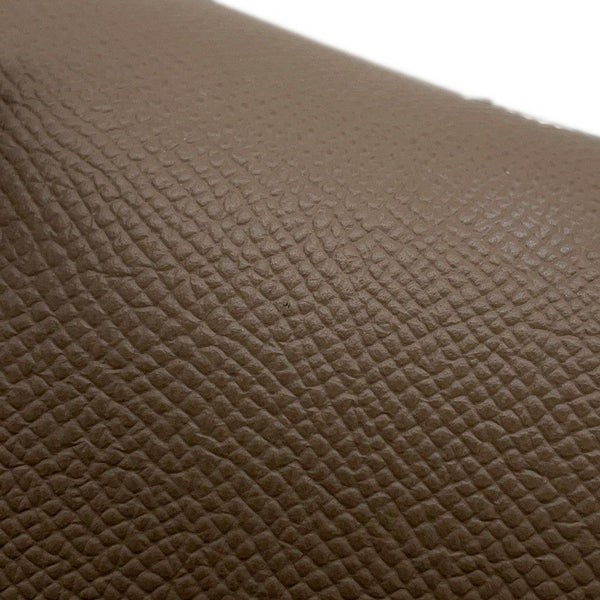 エルメス ハンドバッグ ケリー25 外縫い エトゥープ/シルバー金具 エプソン B刻印 2wayショルダー