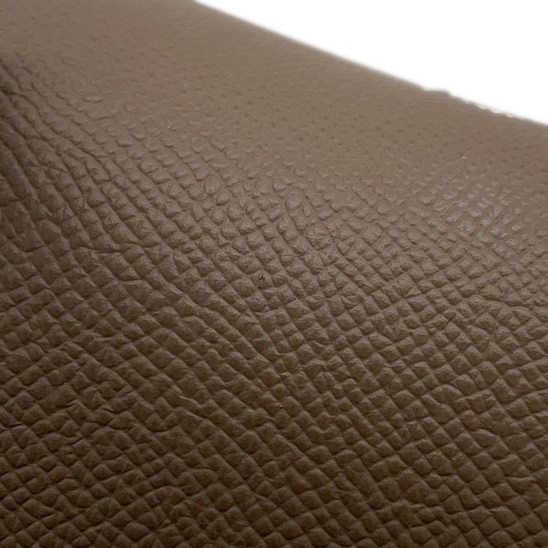 エルメス ハンドバッグ ケリー25 外縫い エトゥープ/シルバー金具 エプソン B刻印 2wayショルダー