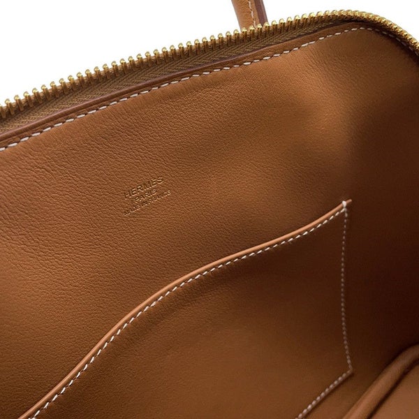 エルメス ボリード1923 25 ゴールド/ゴールド金具 エプソン K刻印 HERMES 2wayショルダー