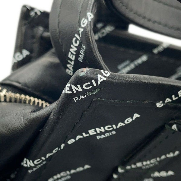 バレンシアガ ハンドバッグ バザール ショッパー XS 452458 BALENCIAGA 2wayショルダーバッグ 黒