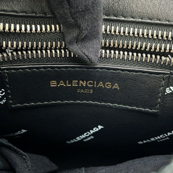 バレンシアガ ハンドバッグ バザール ショッパー XS 452458 BALENCIAGA 2wayショルダーバッグ 黒