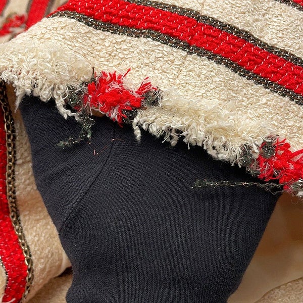 シャネル ジャケット ツイード ストライプ レディースサイズ42 P33189 CHANEL アパレル アウター