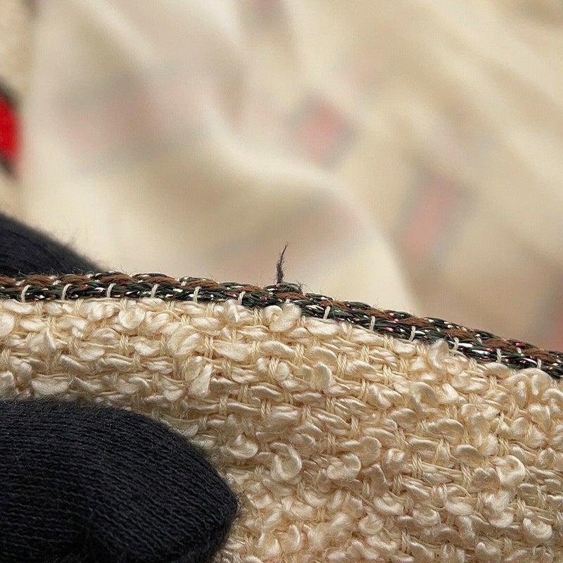 シャネル ジャケット ツイード ストライプ レディースサイズ42 P33189 CHANEL アパレル アウター