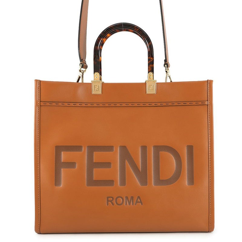 フェンディ トートバッグ サンシャイン ミディアム カーフレザー 8BH386 FENDI 2wayショルダーバッグ