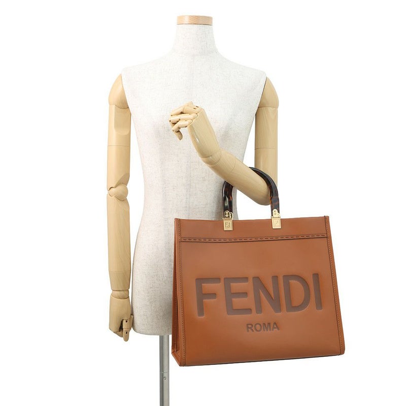 フェンディ トートバッグ サンシャイン ミディアム カーフレザー 8BH386 FENDI 2wayショルダーバッグ